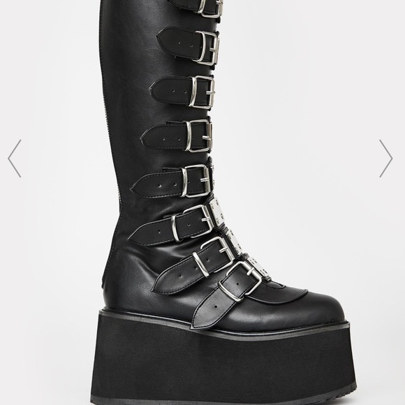 COPY - 🥾 Demonia Swing 815 Womens mid calf platforms WB02 - Picture 5 of 5